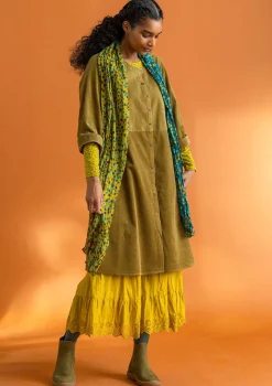 Vakosamettimekko ekopuuvillaa/elastaania.