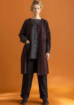 Vakosamettimekko ekopuuvillaa/elastaania.