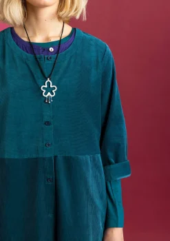 Vakosamettimekko ekopuuvillaa/elastaania.