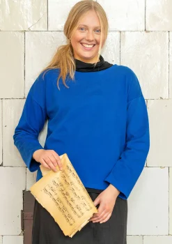 Yksivärinen pusero ekopuuvillaa